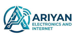 Ariyan Electronics And Internet Logo